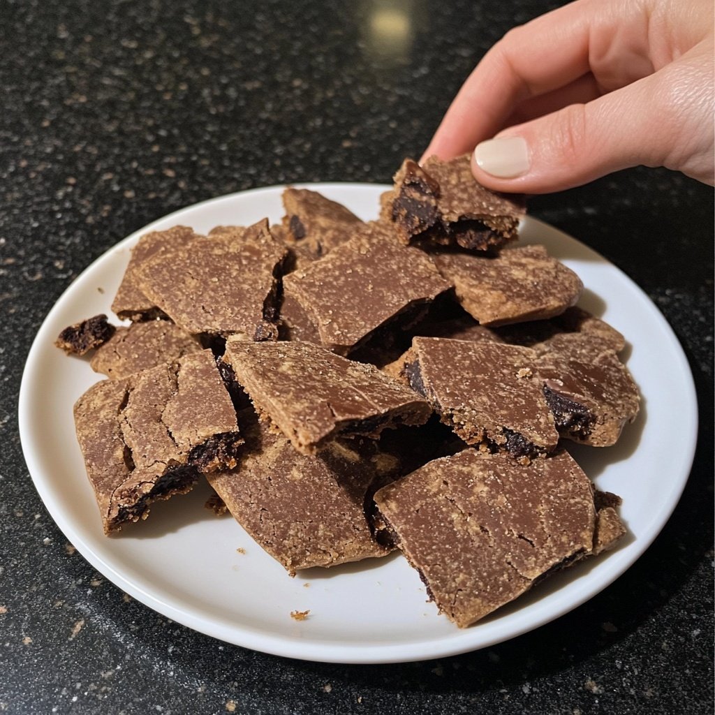 Gesunde Haferkekse mit Kakao