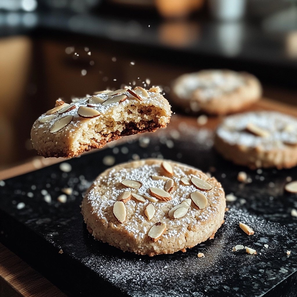 Mandelplätzchen – zart & ohne Zucker