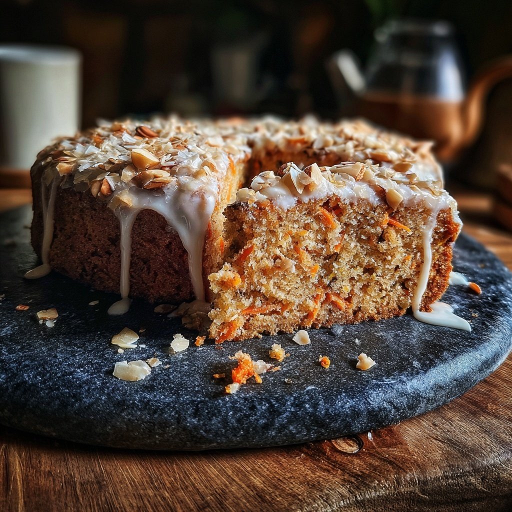 Karottenkuchen Mit Mandeln