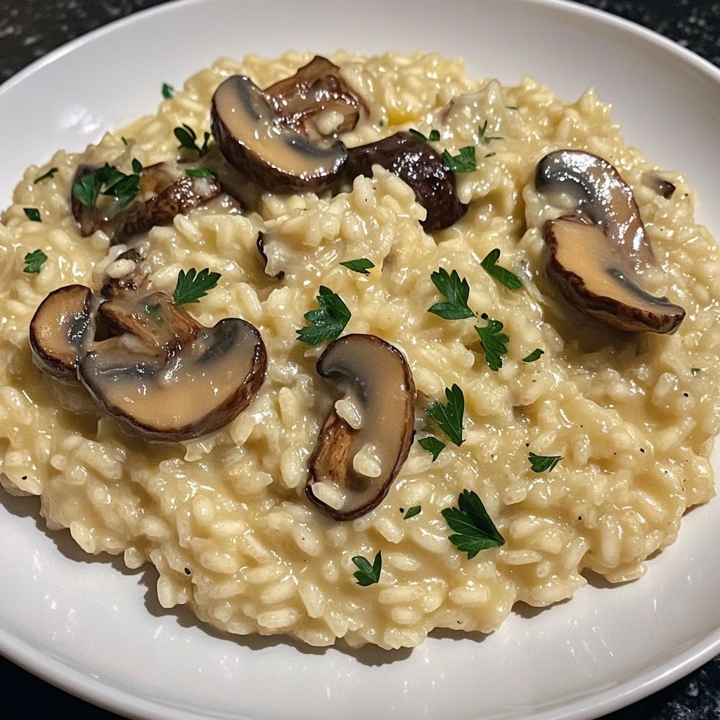 Risotto mit Champignons