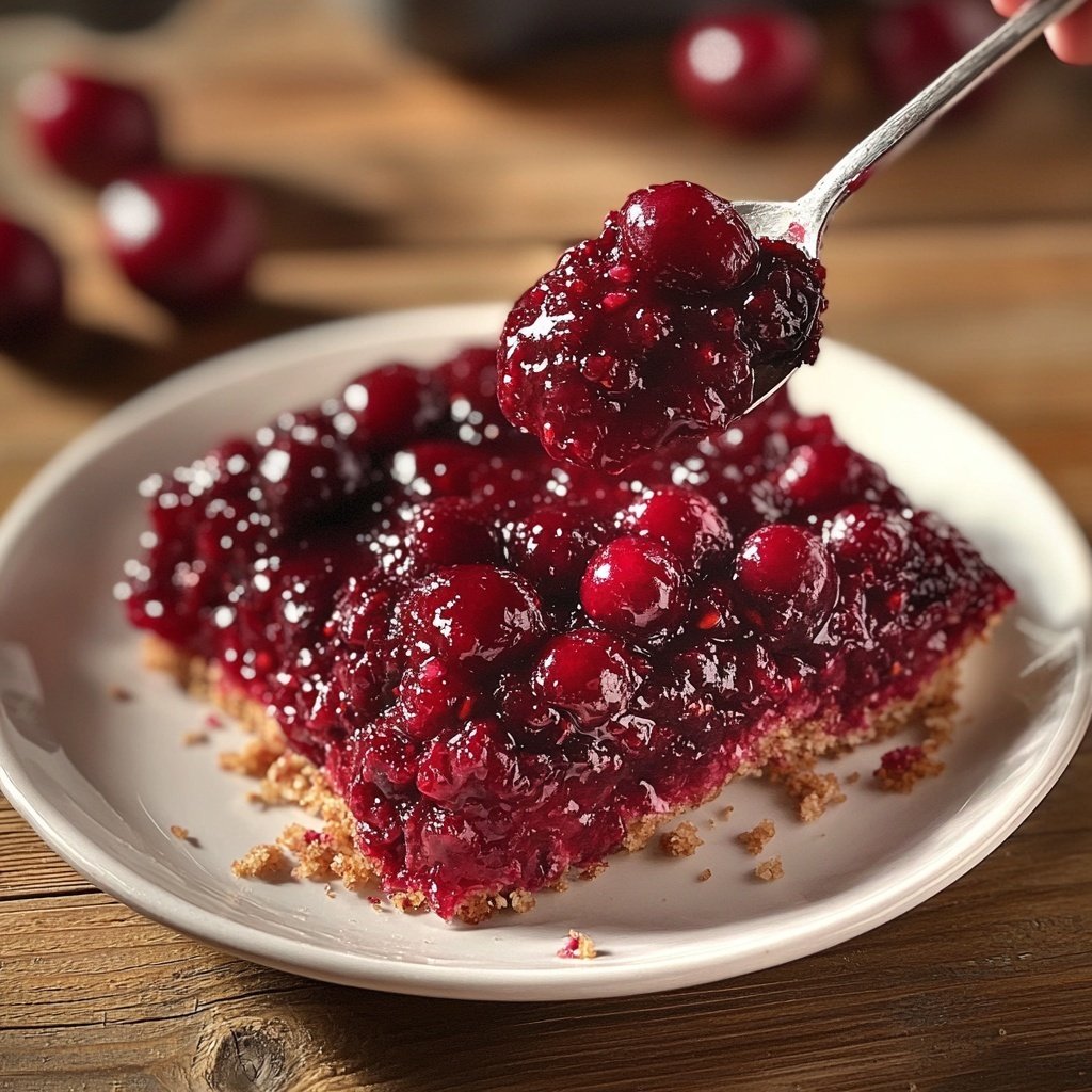 Rote Grütze mit Kirschen