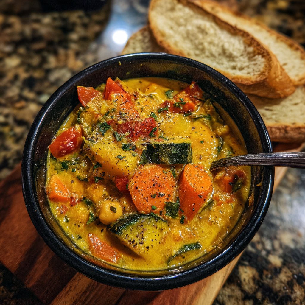 Kalorienarmes Gemüse Curry