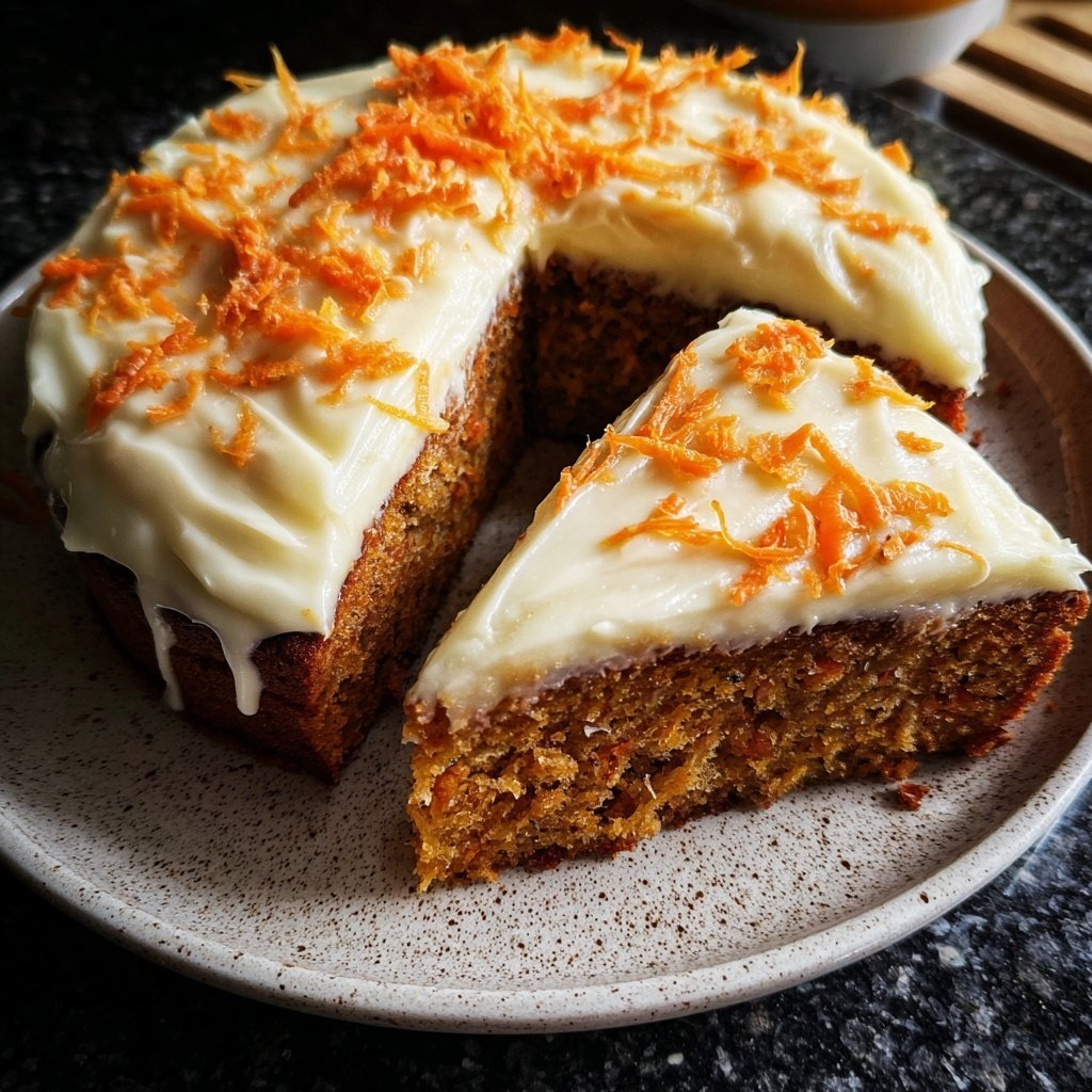 Karottenkuchen Mit Frischkäse Frosting