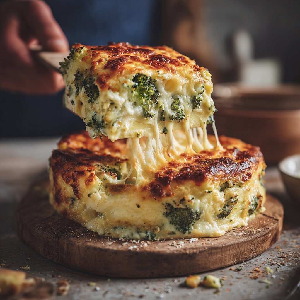 Brokkoli Auflauf Mit Kartoffeln Und Käse