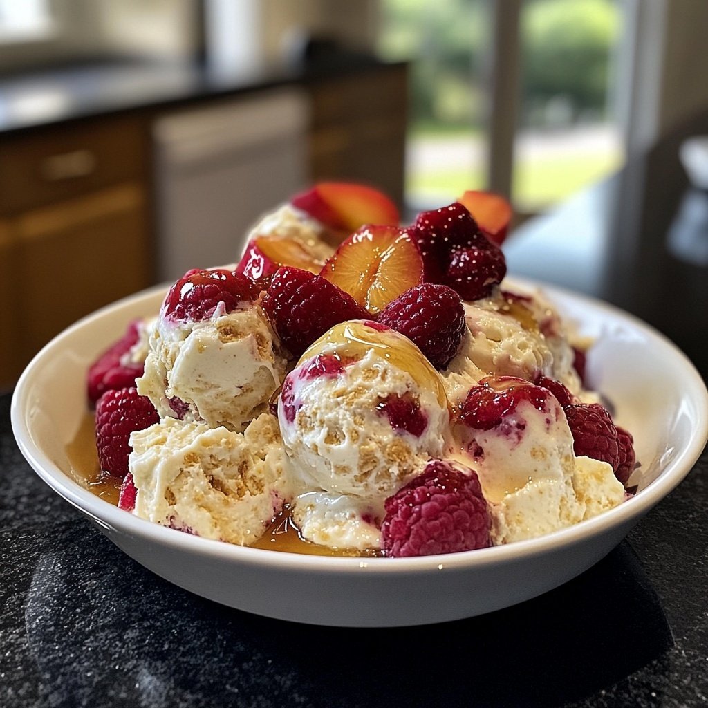 Joghurt-Eis ohne Eismaschine